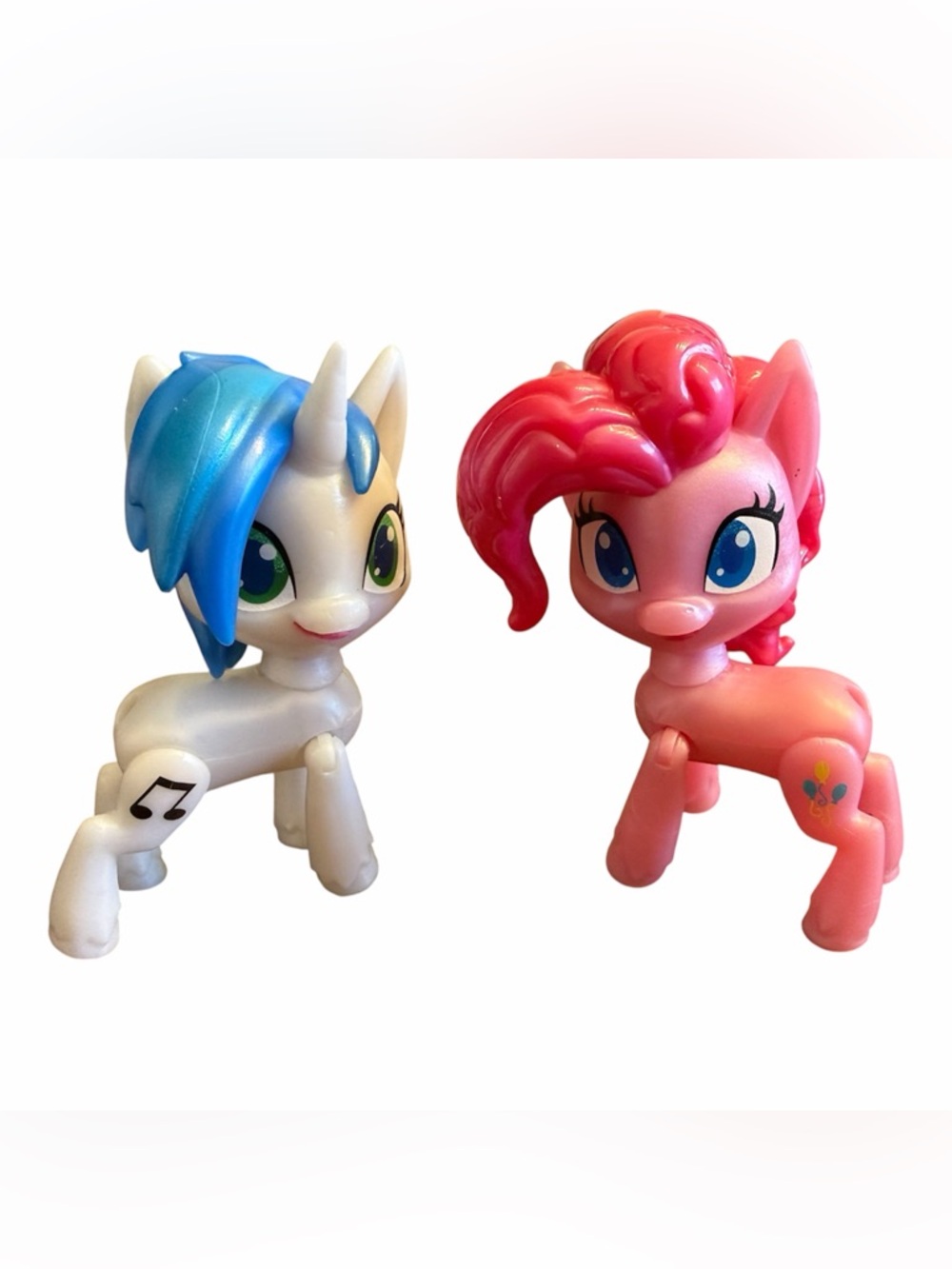 My Little Pony: Pony Life "DJ Pon-3" & "Pinkie Pie" 3" Action Figure Lot of 2